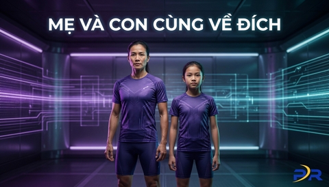 Thiết Kế Cá Nhân Hóa PR Sport: Giải Pháp May Đo Đồng Phục Chạy Bộ Cho Mẹ Và Con Cùng Về Đích