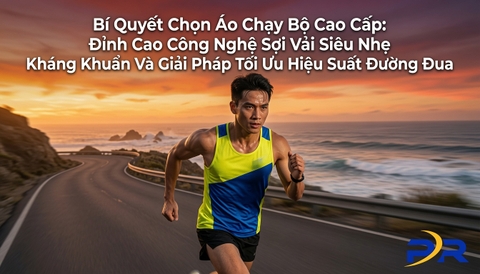Bí Quyết Chọn Áo Chạy Bộ Cao Cấp: Đỉnh Cao Công Nghệ Sợi Vải Siêu Nhẹ Kháng Khuẩn Và Giải Pháp Tối Ưu Hiệu Suất Đường Đua
