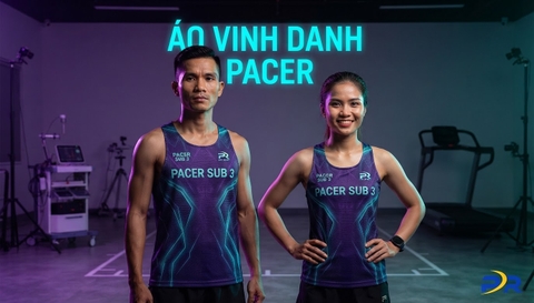 Áo Vinh Danh Pacer Thầm Lặng: Giải Pháp May Đo Trang Phục Chạy Bộ Cá Nhân Hóa Kiến Tạo Kỷ Lục Đời Người