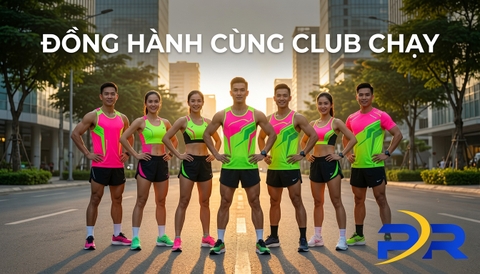 PR SPORT Đồng Hành Tài Trợ Đồng Phục Và Đồng Sáng Tạo Hệ Sinh Thái Giải Pháp Cho Các Câu Lạc Bộ Chạy Bộ