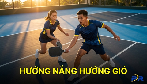 Thiết Kế Sân Pickleball Ngoài Trời: Kỹ Thuật Định Hướng Nắng Và Khống Chế Hướng Gió Tiêu Chuẩn Quốc Tế