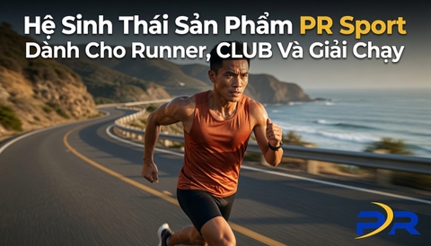 Hệ Sinh Thái Sản Phẩm PR Sport Dành Cho Runner, CLB Và Giải Chạy