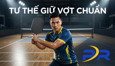 Kỹ Thuật Đánh Lưới Pickleball: Tư Thế Giữ Vợt Chuẩn Xác Để Làm Chủ Vùng Non-Volley Zone