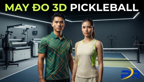 Quy Chuẩn May Đo 3D Cá Nhân Hóa Từng Số Đo Cho Đồng Phục Pickleball Tại PR SPORT