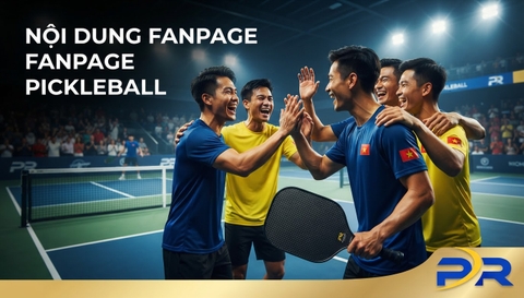 Xây Dựng Fanpage CLB Pickleball Chuyên Nghiệp: 5 Tuyến Nội Dung Vàng Thu Hút Thành Viên Và Đột Phá Thương Hiệu