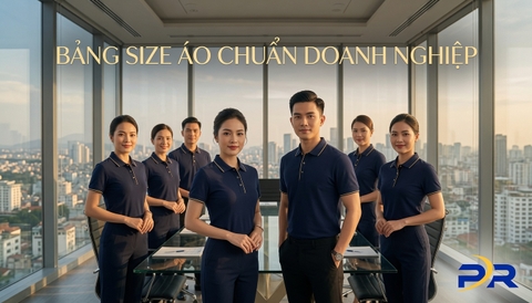 Bảng Size Áo Đồng Phục Công Ty: Hướng Dẫn Xây Dựng Chuẩn Nhân Trắc Học Cho Doanh Nghiệp