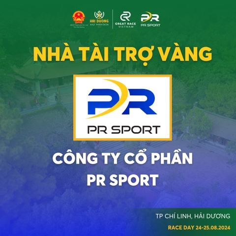 PR SPORT-NHÀ TÀI TRỢ VÀNG HAI DUONG HALF MARATHON 2024
