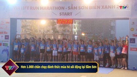 SẦM SƠN BIỂN XANH 2026: HƠN 1.000 RUNNER KHAI MỞ MÙA HÈ RỰC LỬA