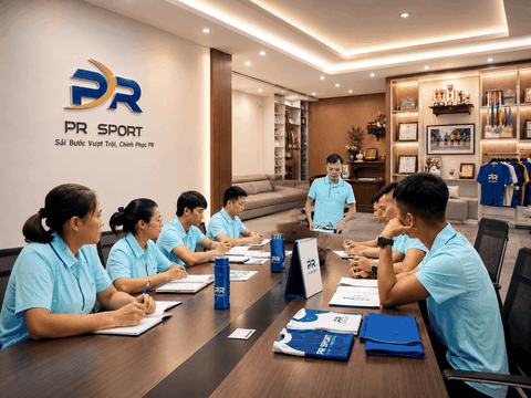 Slogan PR SPORT: Sải Bước Vượt Trội, Chinh Phục PR