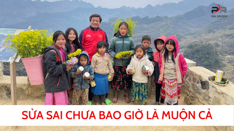 SỬA SAI CHƯA BAO GIỜ LÀ MUỘN