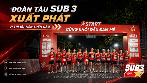 ĐOÀN TÀU SUB 3 – XUẤT PHÁT Ở VỊ TRÍ ƯU TIÊN HÀNG ĐẦU