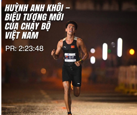 HUỲNH ANH KHÔI – BIỂU TƯỢNG MỚI CỦA CHẠY BỘ VIỆT NAM