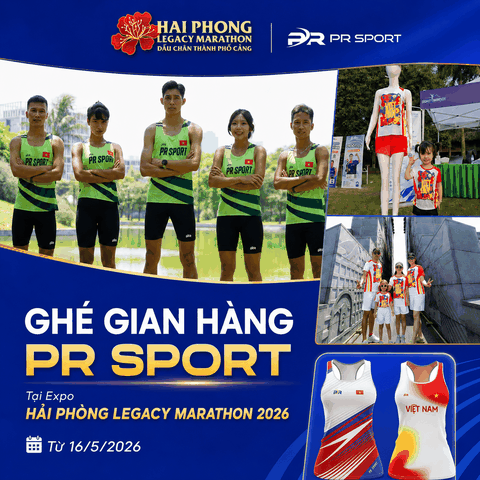 PR SPORT đồng hành cùng Hải Phòng Legacy Marathon 2026