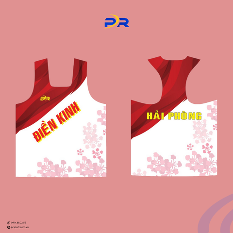 Áo CLB Điền kinh Hải Phòng | Áo chạy bộ PR SPORT
