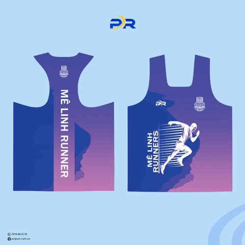 Áo CLB Mê Linh Runners | Áo chạy bộ PR SPORT