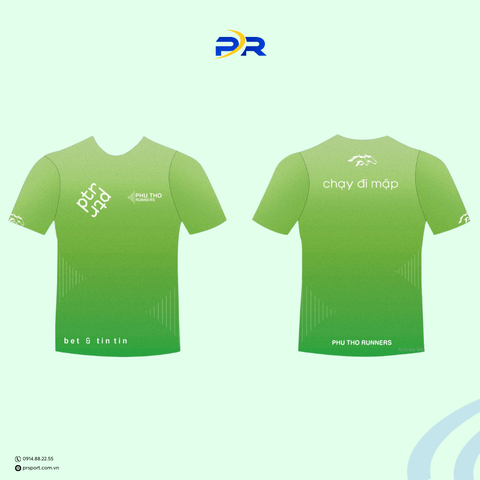 Áo CLB Phú Thọ Runners | Áo chạy bộ PR SPORT
