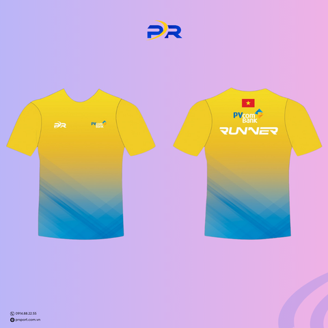 Áo CLB PVCOMBANK Runners | Áo chạy bộ PR SPORT