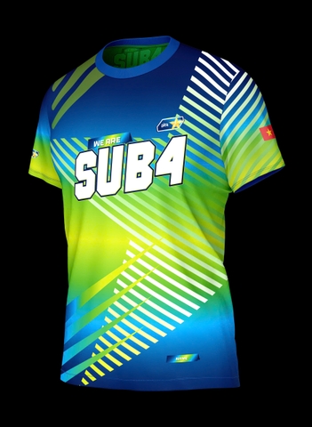 Áo chạy bộ WE ARE SUB 4 T-shirt –  PR SPORT