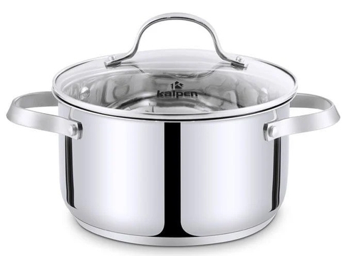 Nồi Inox 304 Cao Cấp 5 Đáy Kalpen Lermat L24cm