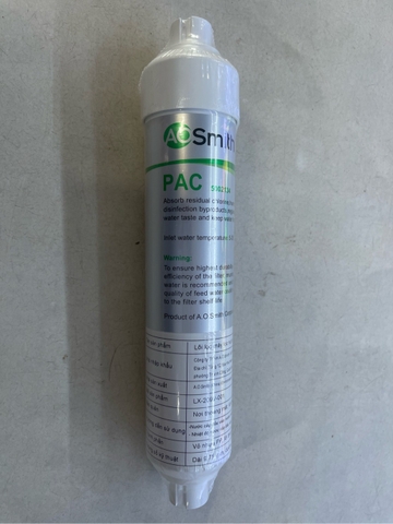 Lõi Lọc Nước AoSmith PAC( LX-209V-001)
