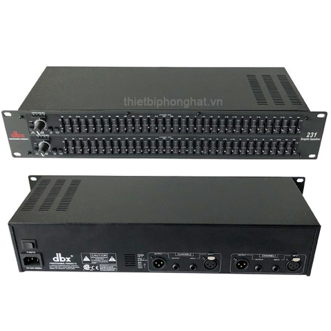 Lọc Tiếng Equalizer DBX231