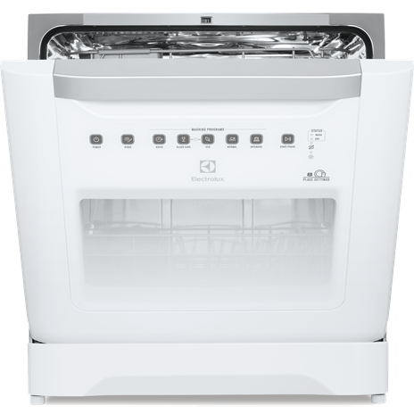 Máy rửa bát Electrolux nhỏ gọn 55cm cho 8 bộ chén đĩa ESF6010BW