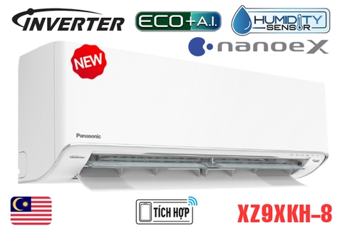 Điều Hoà Panasonic 9.000 Btu 2 Chiều Inverter CS/CU-XZ9XKH-8