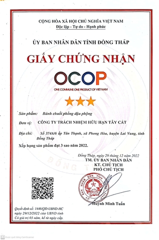 BÁNH CHUỐI PHỒNG ĐẬU PHỘNG ( 100g)
