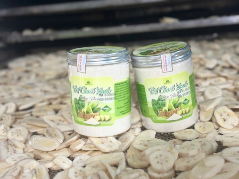 BỘT CHUỐI XANH DIỆP BÁCH (lọ 500g)