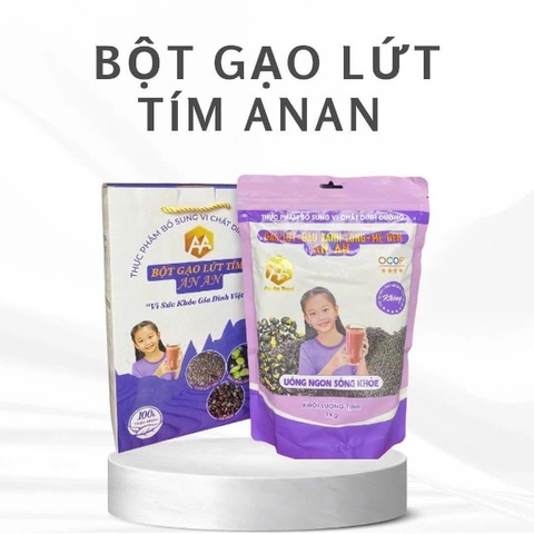 GẠO LỨT - ĐẬU ĐEN XANH LÒNG - MÈ ĐEN AN AN (1Kg)