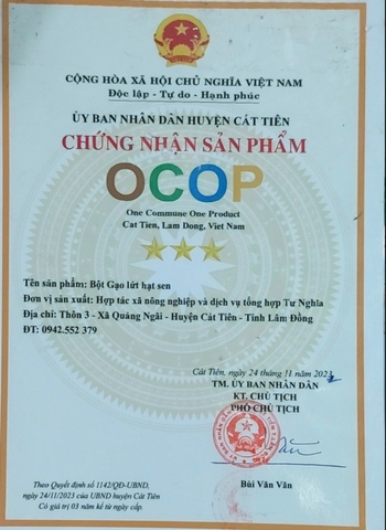 BỘT GẠO LỨT HẠT SEN CÁT TIÊN DÀNH CHO NGƯỜI ĂN KIÊNG (500g)