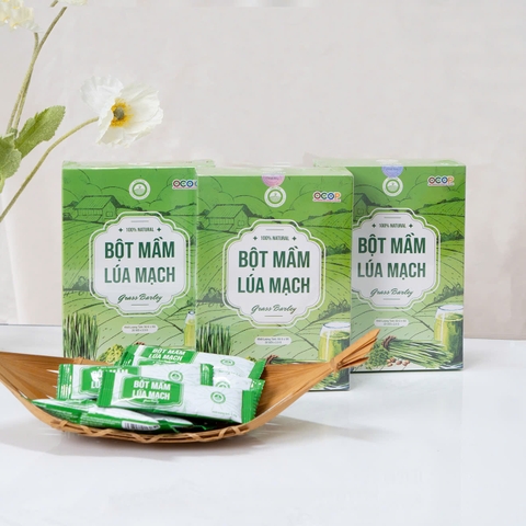 BỘT MẦM LÚA MẠCH LOTEKFARM (Hộp 20 gói)
