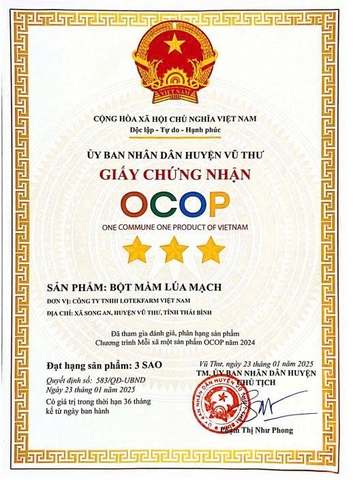 BỘT MẦM LÚA MẠCH LOTEKFARM (Hộp 20 gói)