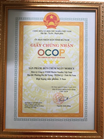 BÚN CHÙM NGÂY MORICE ( 1 túi 500 g)