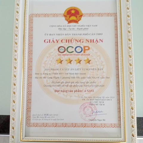 CÁ SẤY ĂN LIỀN VỊ NGUYÊN BẢN (Gói 25g)