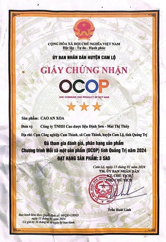 CAO AN XOA MAI THỊ THÚY (100g)