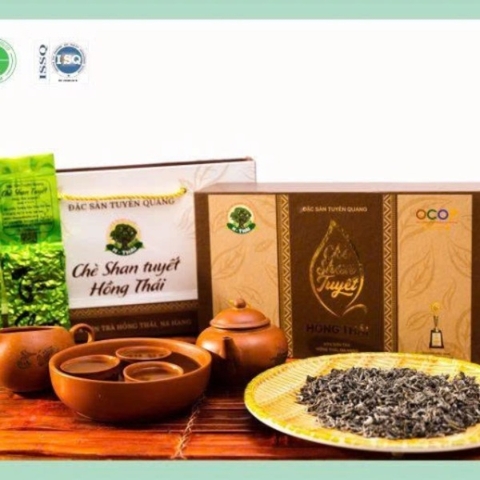 CHÈ SHAN TUYẾT HỒNG THÁI 1 TÔM 1 LÁ ( 300g)