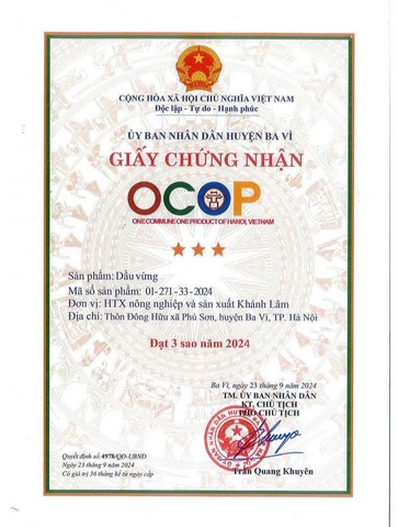 DẦU VỪNG (500ml)