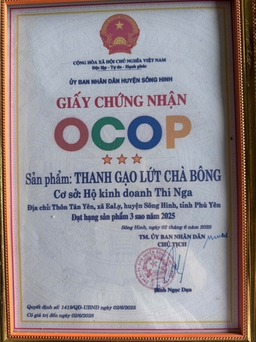 THANH GẠO LỨT CHÀ BÔNG (1Kg)