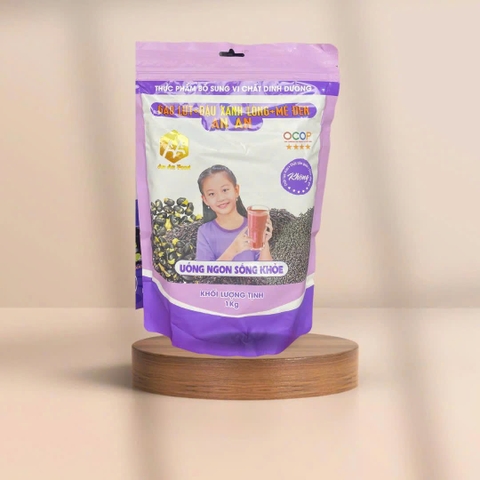 GẠO LỨT - ĐẬU ĐEN XANH LÒNG - MÈ ĐEN AN AN (1Kg)