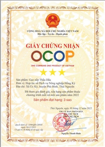 GẠO NẾP THẦU DẦU (1Kg)