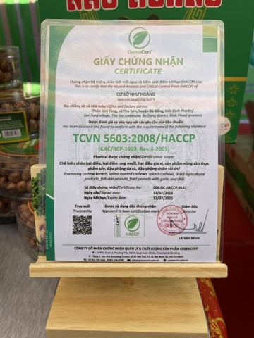 Hạt điều rang muối Như Hoàng