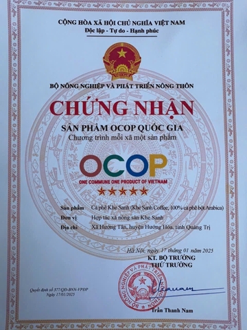 CÀ PHÊ KHE SANH (200g)
