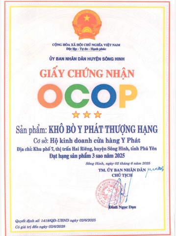 KHÔ BÒ  Y PHÁT THƯỢNG HẠNG ( 200g)