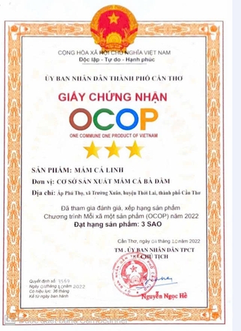 MẮM CÁ LINH (500g)