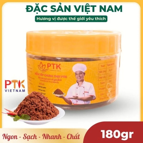 MẮM TÉP CHƯNG THỊT PTK ( 180g )