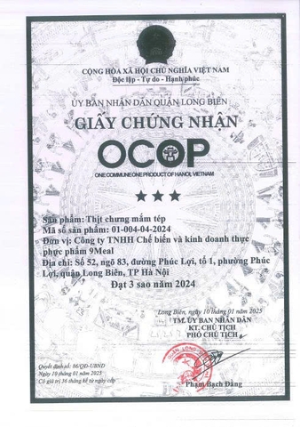 THỊT CHƯNG MẮM TÉP (400g)