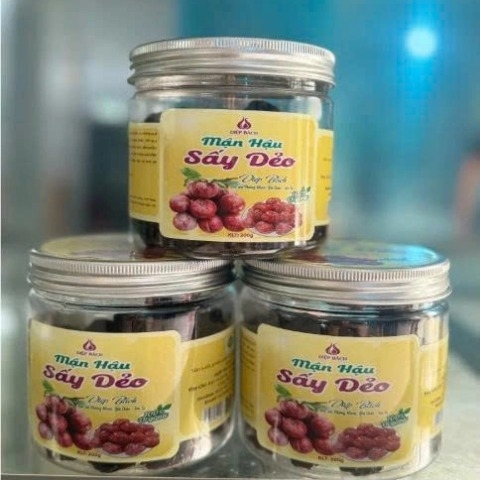MẬN HẬU SẤY DẺO DIỆP BÁCH (200g)