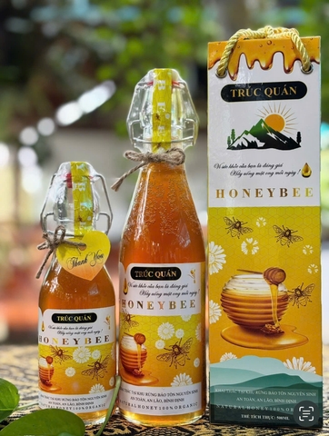 MẬT ONG RỪNG AN TOÀN TRÚC QUÁN (500ml)