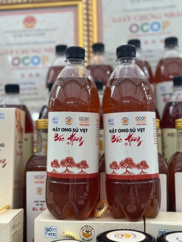 MẬT ONG SÚ VẸT (chai nhựa 1 Lít )
